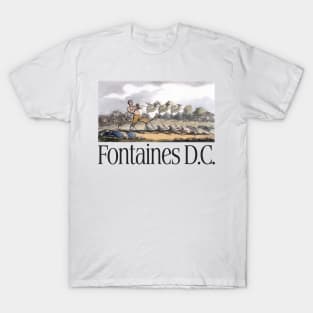 Fontaines DC • •• • Retro Fan Design T-Shirt